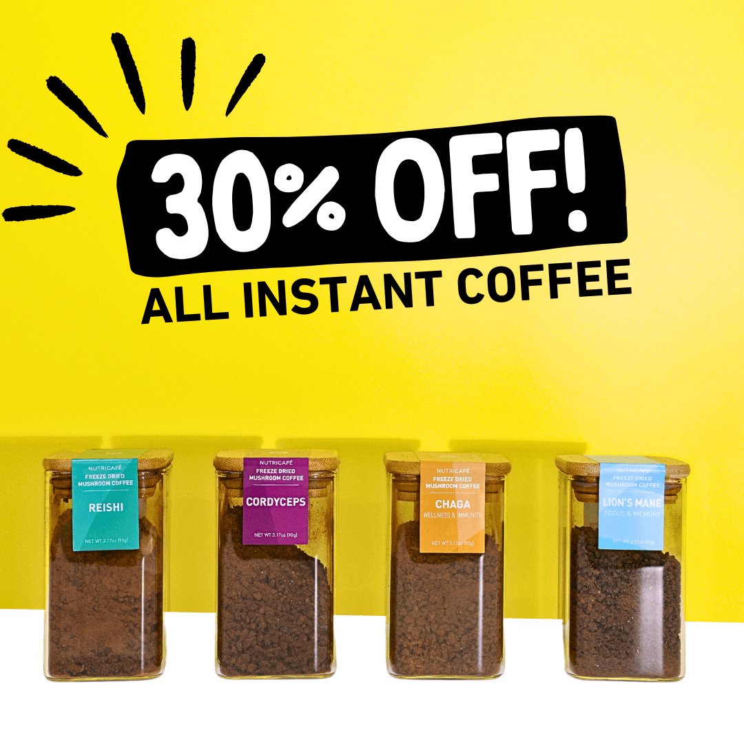 30% Off Freeze Dried Instant Coffee